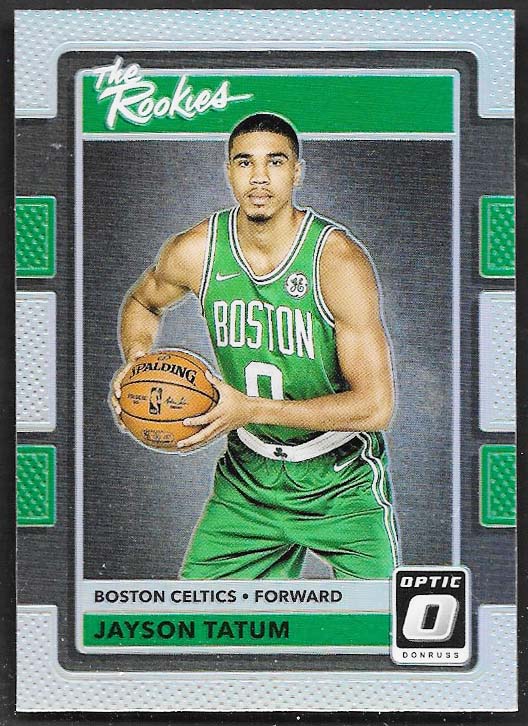 Tatum, Jayson 2017 Donruss optic the rookies holo #3 ROOKIE CELTICS
