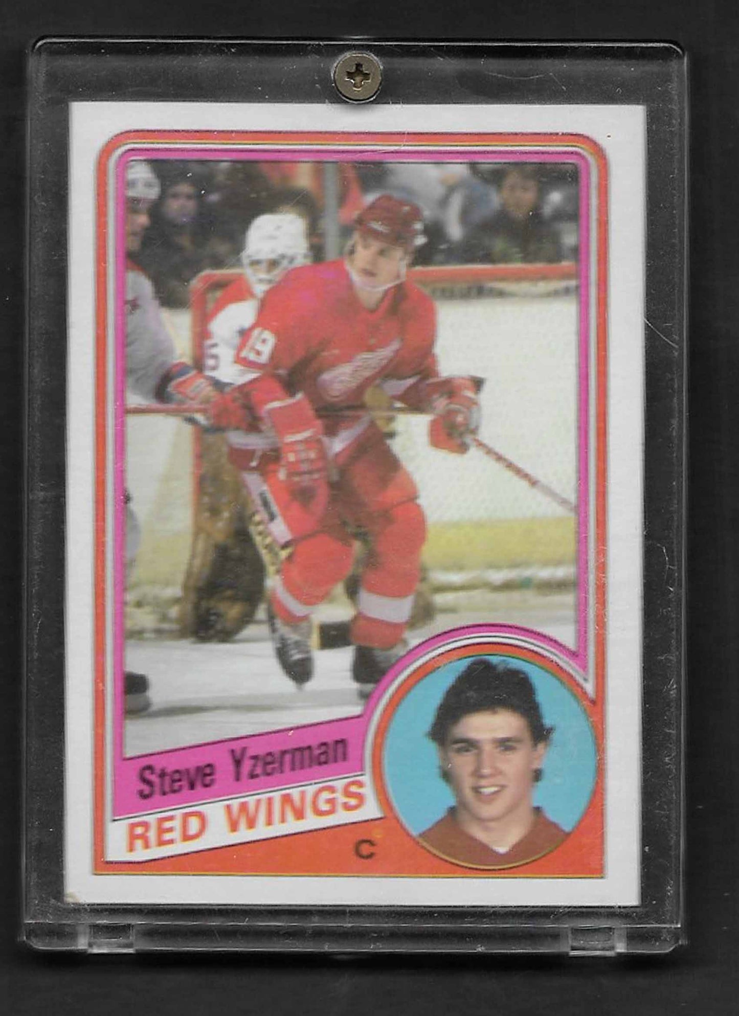 Yzerman, Steve 1984 Topps #49 ROOKIE