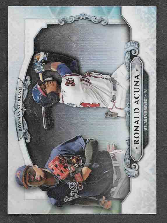 Acuna, Ronald 2018 Bowman Sterling continuity #bsar  ROOKIE BRAVES