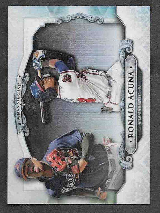 Acuna, Ronald 2018 Bowman Sterling continuity #bsar  ROOKIE BRAVES
