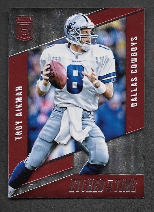 Aikman, Troy 2016 Donruss HOF Etched in Time 28/76 #etta