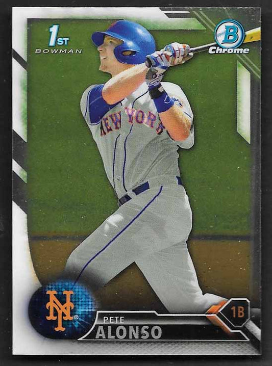 Alonso, Pete 2016 Bowman chrome #bdc92  ROOKIE METS ORIOLES