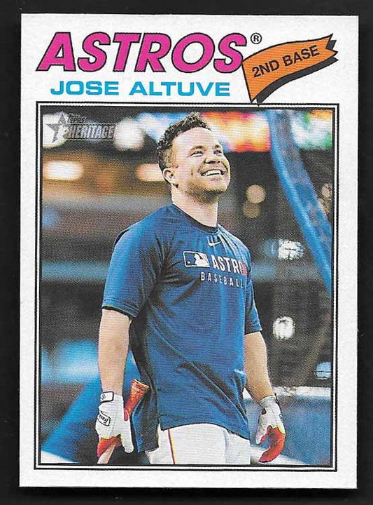 Altuve, Jose 2026 Topps Heritage image variation #11  ASTROS