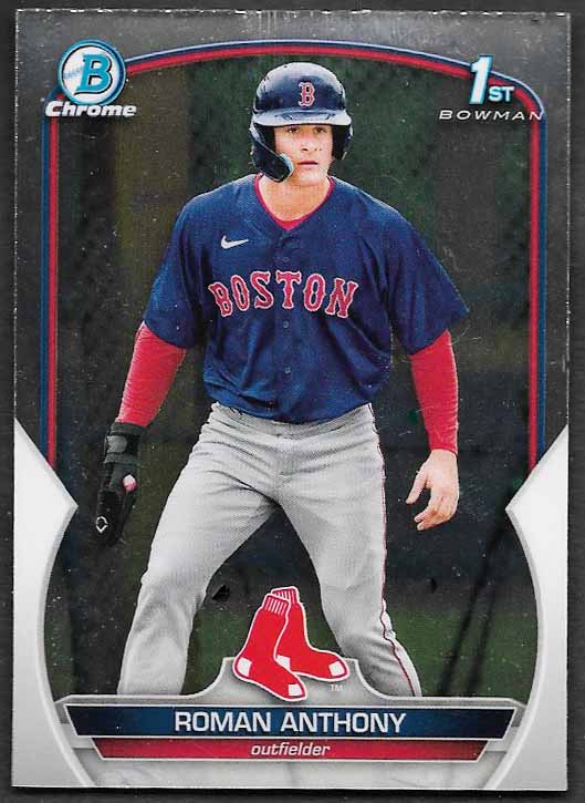 Anthony, Roman 2023 Bowman Chrome #bcp71  ROOKIE RED SOX