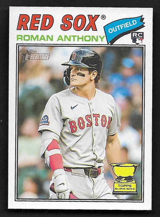 Anthony, Roman 2026 Topps Heritage #86  ROOKIE RED SOX