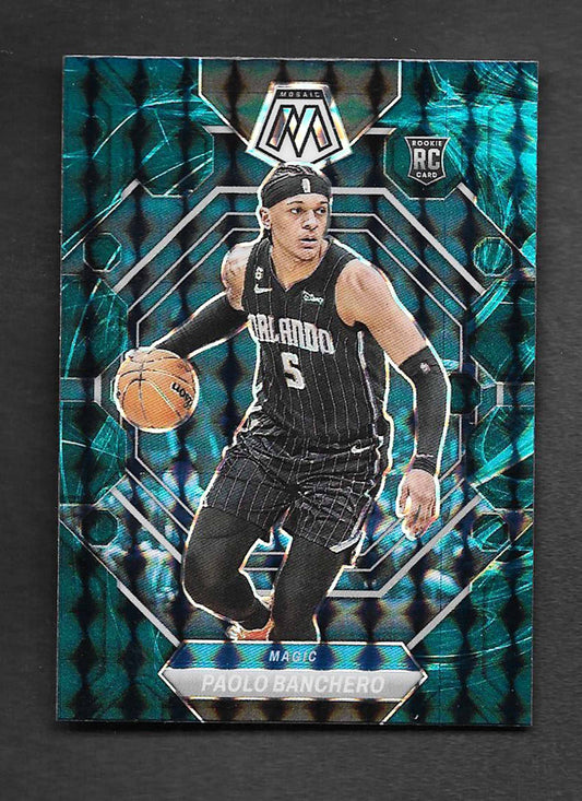Banchero, Paulo 2022 Panini Mosaic blue reactive #231