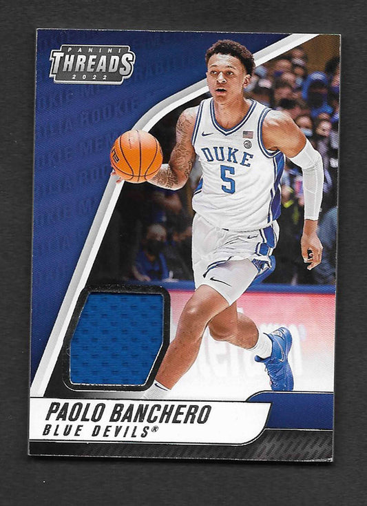 Banchero, Paulo 2022 Threads jersey #thpao