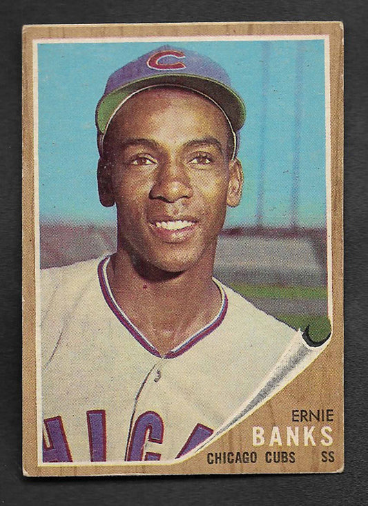 Banks, Ernie 1962 Topps #25