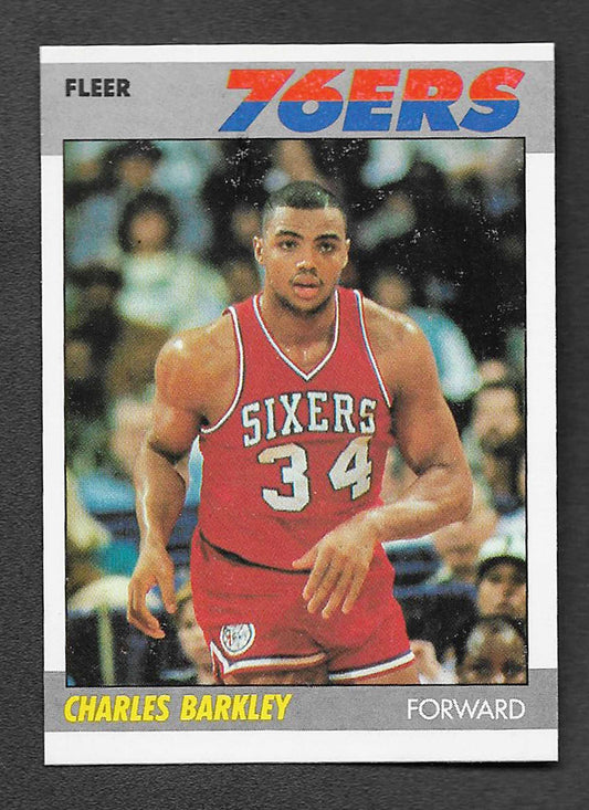 Barkley, Charles 1987 Fleer #9