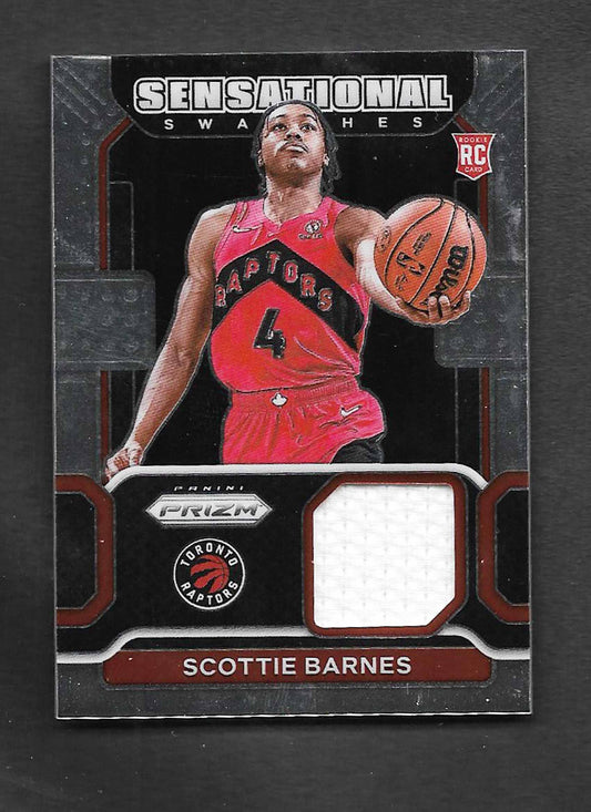 Barnes, Scottie 2021 Panini Sensational swatches #swsba