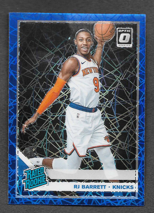 Barrett, RJ 2019 Donruss Optic blue velocity #178