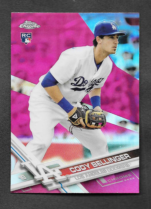 Bellinger, Cody 2017 Topps Chrome Pink Refractor #79