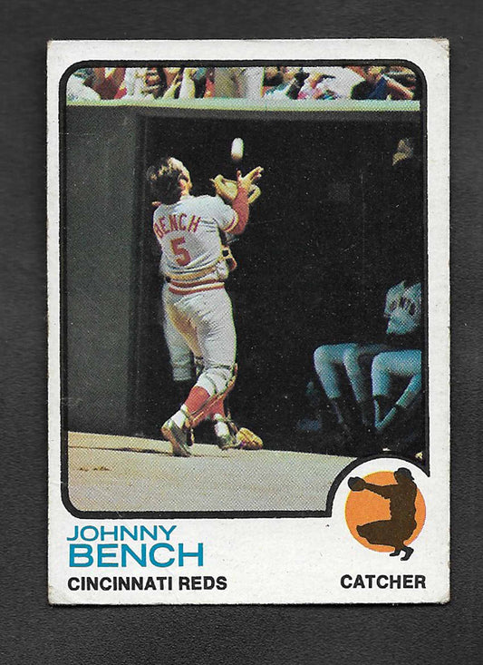 Bench, Johnny 1973 Topps #380