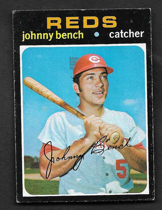 Bench, Johnny 1970 Topps #250  REDS