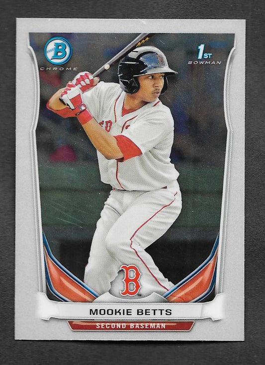 Betts, Mookie 2014 Bowman Chrome #bcp109