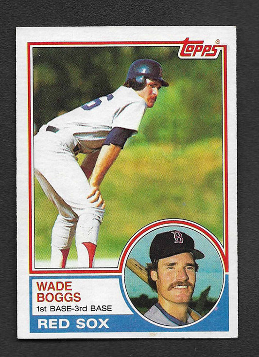 Boggs, Wade 1983 Topps HOF #498