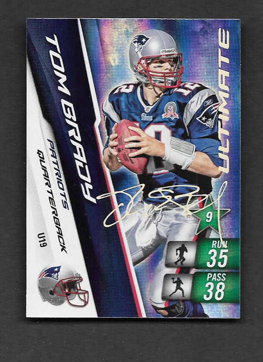 Brady, Tom 2010 Adrenalyn HOF Ultimate #u19