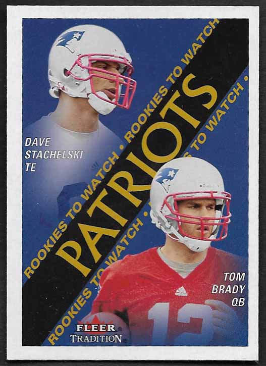 Brady, Tom  2000 Fleer Tradition #352  ROOKIE PATRIOTS BUCCANEERS