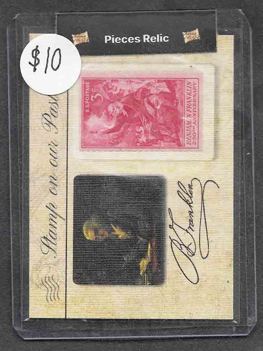 Franklin, Benjamin 2018 Pieces of Past Stamp #sp4