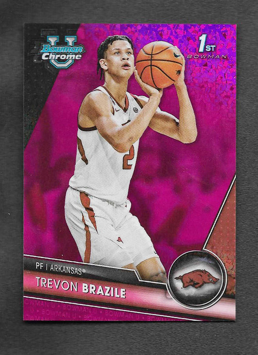 Brazile, Trevon 2023 Bowman fuchsia mini diamond 72/150 #8
