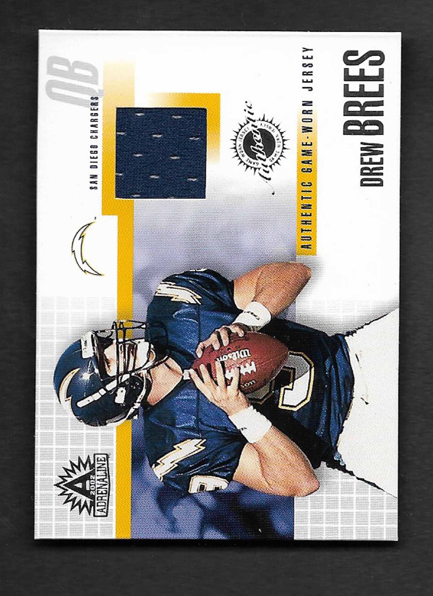 Brees, Drew 2002 Pacific adrenaline jersey #42