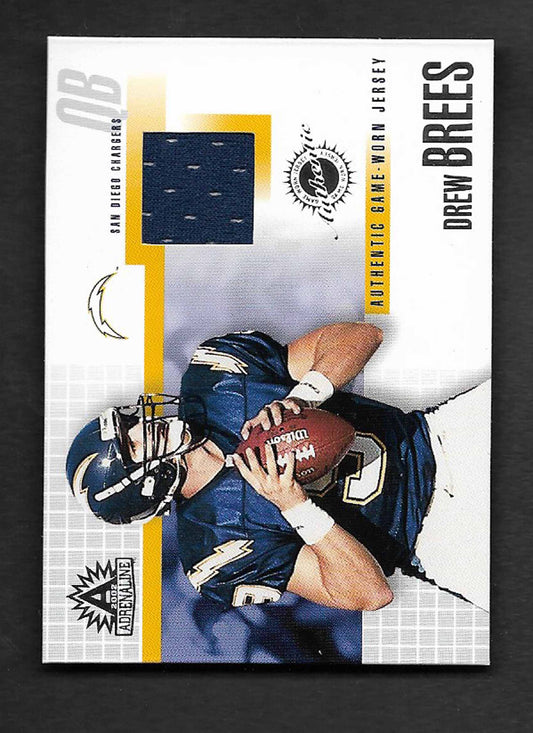 Brees, Drew 2002 Pacific adrenaline jersey #42