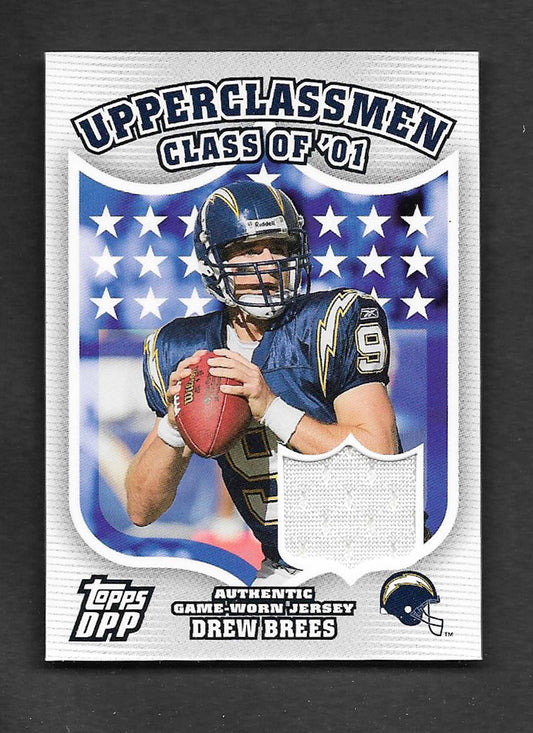 Brees, Drew 2006 Topps draft picks underclassmen jersey #ucdbr