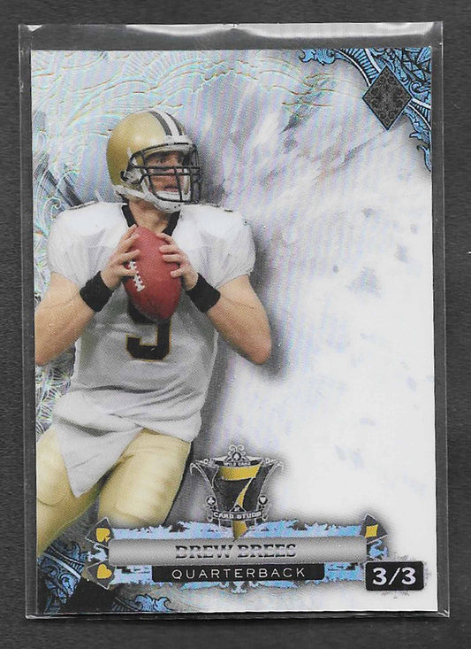 Brees, Drew 2024 Wild Card Studs silver 3/3 #cd7ccdb