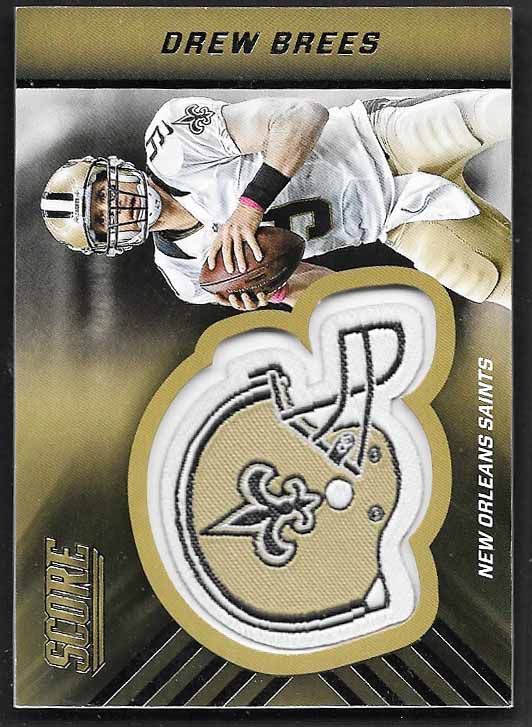 Brees, Drew 2016 Score nfl helmets #9  SAINTS
