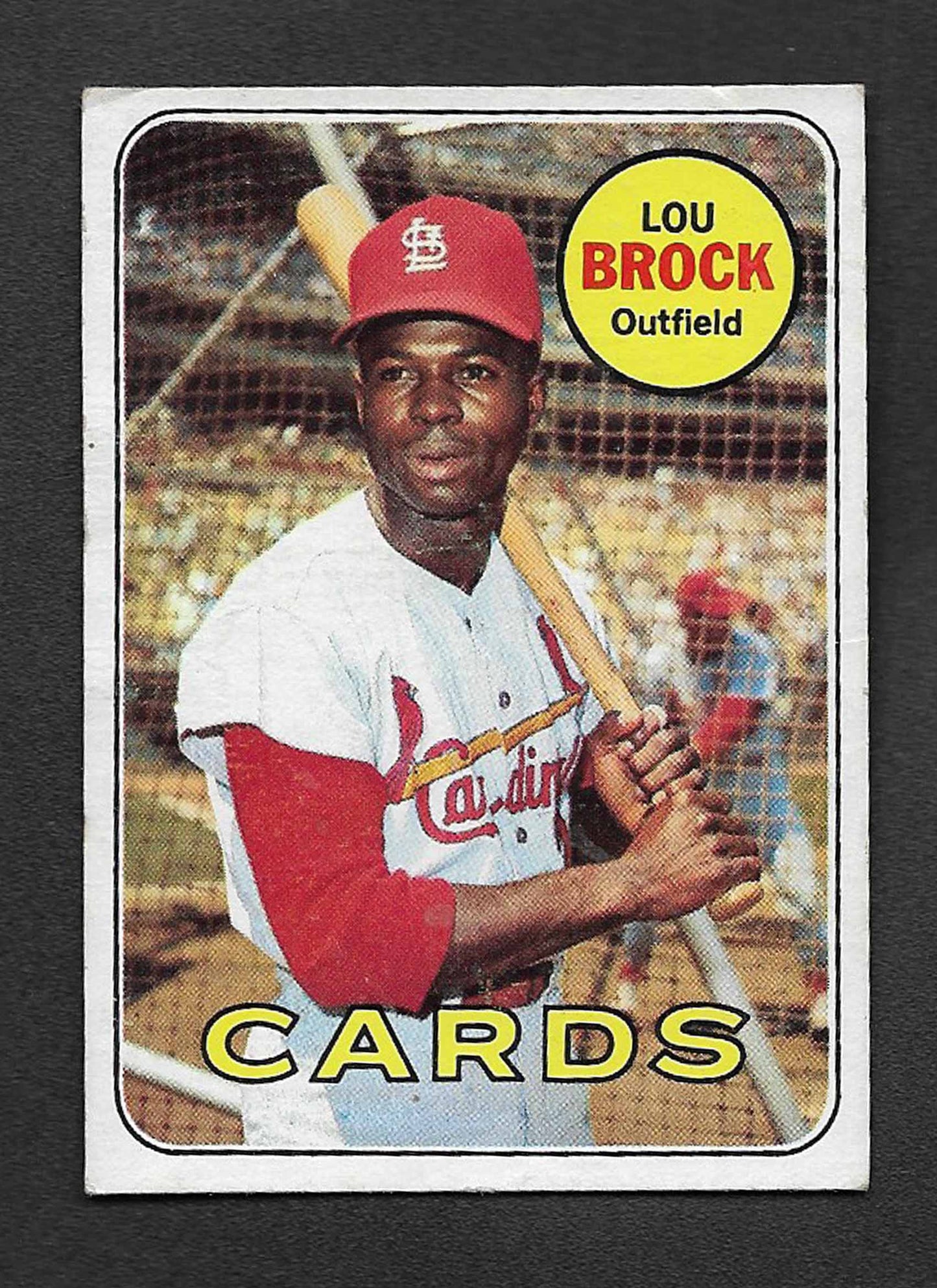 Brock, Lou 1969 Topps HOF #85