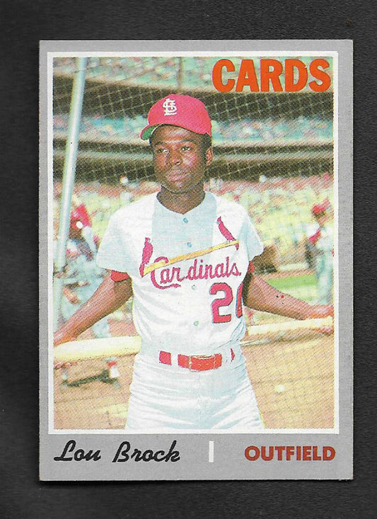 Brock, Lou 1970 Topps HOF #330
