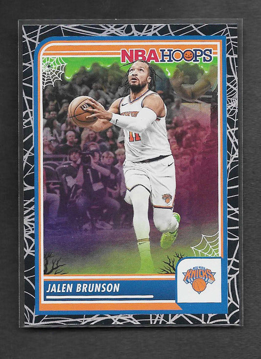 Brunson, Jalen 2023 Hoops Haunted spider web #242