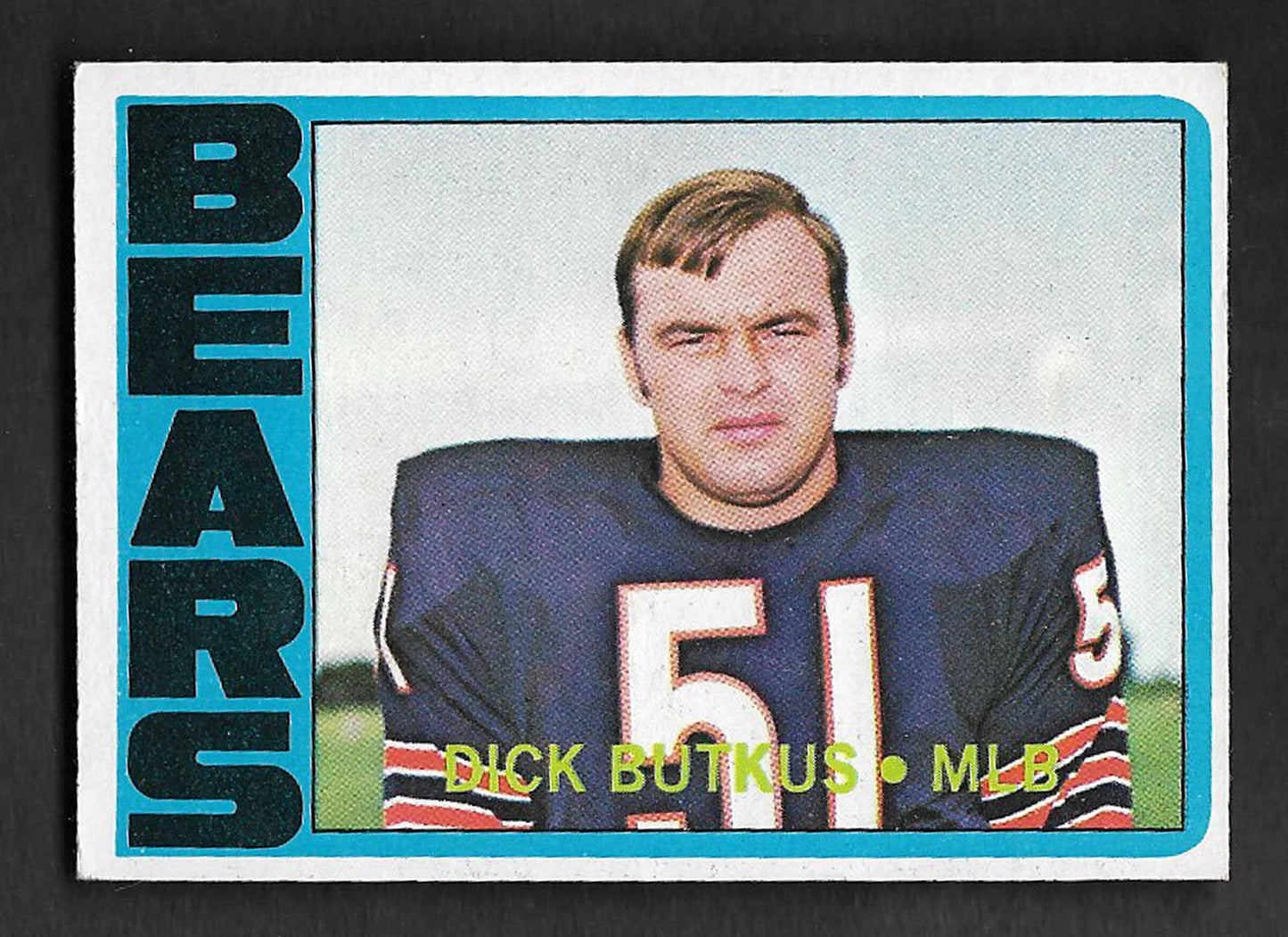 Butkus, Dick 1972 Topps HOF #170