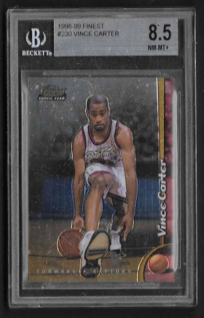 Carter, Vince 1998 Finest #230  ROOKIE RAPTORS
