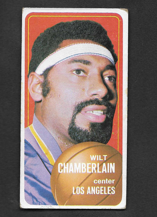 Chamberlain, Wilt 1970 Topps low book #50