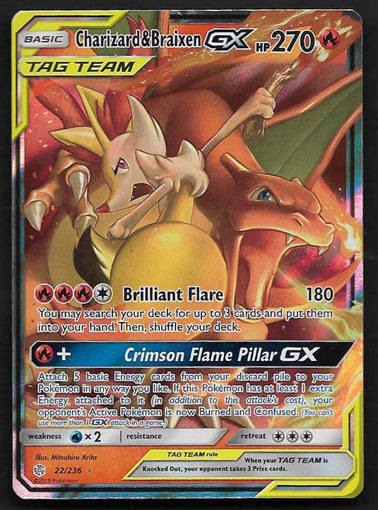 Charizard & Braixen gx  22