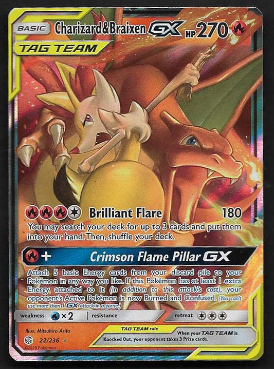 Charizard & Braixen gx  22