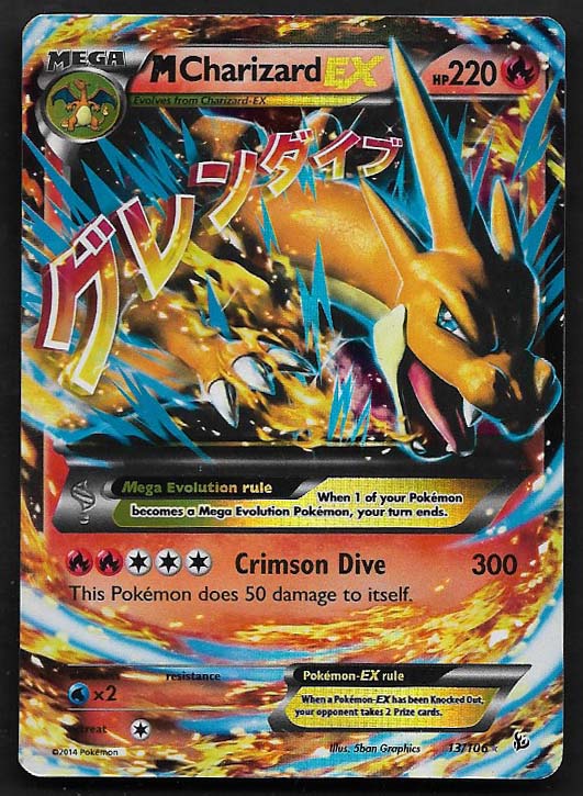 Charizard ex Mega 13