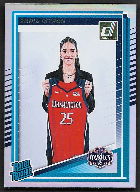 Citron, Sonia 2025 Donruss WNBA holo #87  ROOKIE MYSTICS