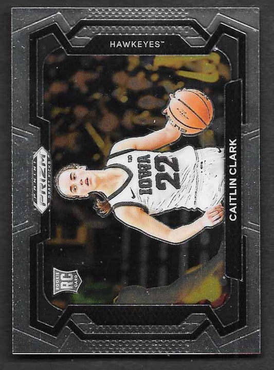 Clark, Caitlin 2024 Prizm draft variation #57  ROOKIE FEVER
