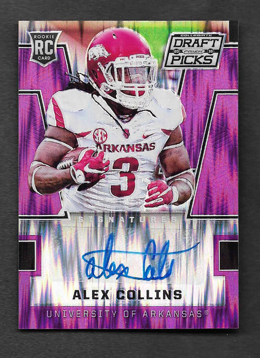 Collins, Alex 2016 Prizm Draft purpl prizm auto 83/99 #115