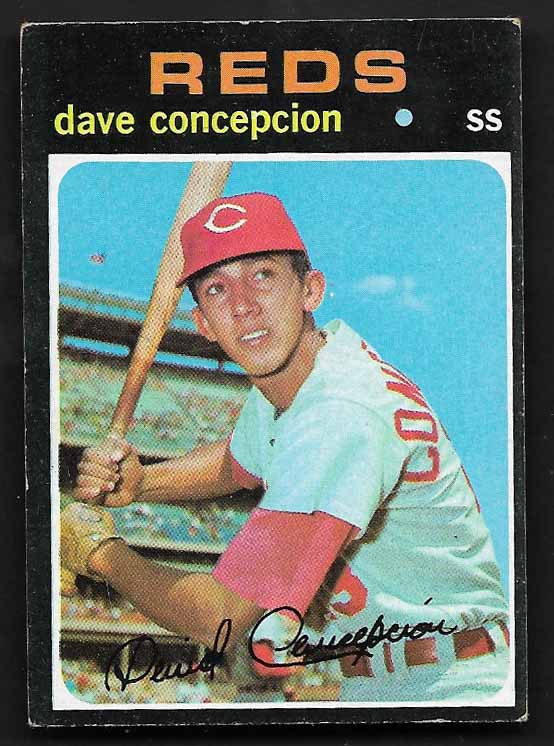Concepcion, Dave 1971 Topps 14  ROOKIE  REDS