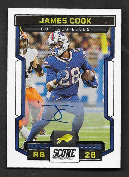 Cook, James 2022 Panini Legcy Penmanship autograph 8/35  #200  ROOKIE BILLS