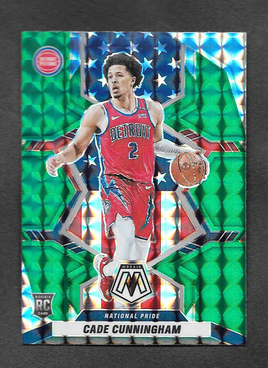 Cunningham, Cade 2021 Panini Mosaic green #260