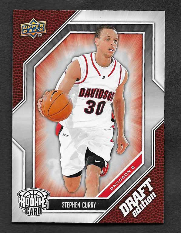 Curry, Stephen 2009 UD draft edition #34