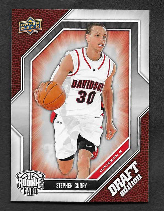 Curry, Stephen 2009 UD draft edition #34