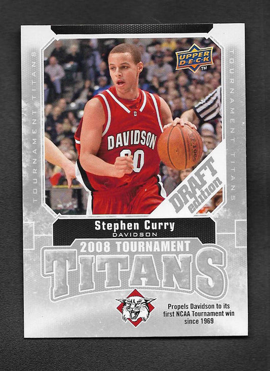 Curry, Stephen 2009 UD draft tourny titan #ttsc