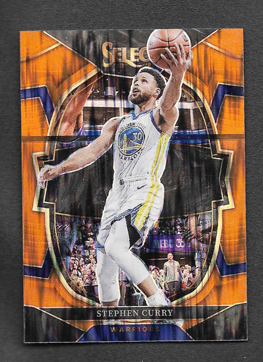 Curry, Stephon 2022 Select orange flash #27