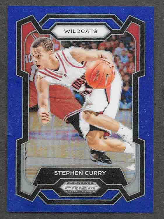 Curry, Stephen 2024 Prizm draft blue  191/199 #5  WARRIORS