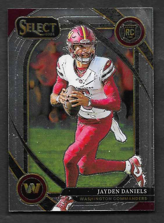 Daniels, Jayden 2024 Select club level #217  ROOKIE  COMMANDERS